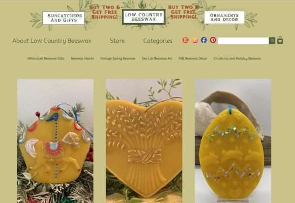 Low Country Beeswax - Ornaments and Decor