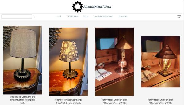 Atlanta Metal Works - Steampunk Lamps and Pendants