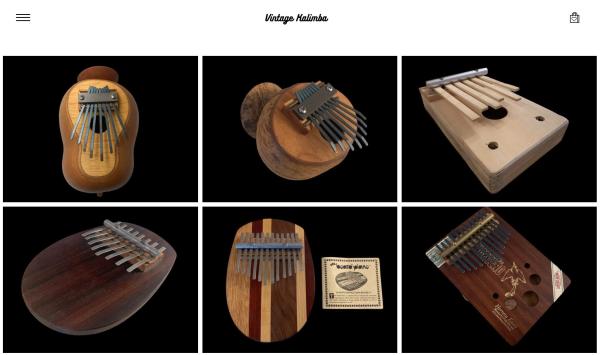 Vintage Kalimba Musical Instruments
