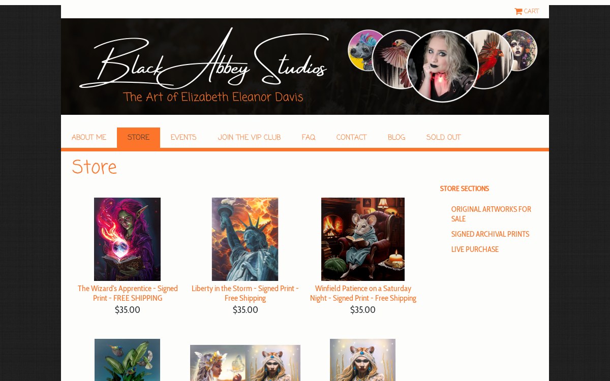 Black Abbey Studios, Dark fantasy art