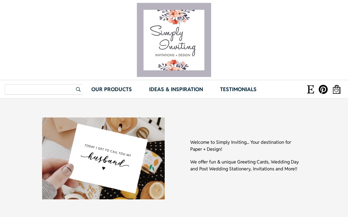 Simply Inviting, Cards & stationery
